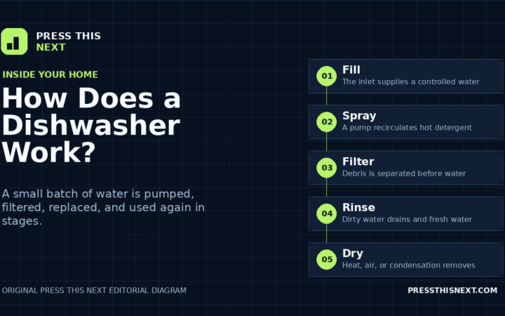 How Does a Dishwasher Work?
