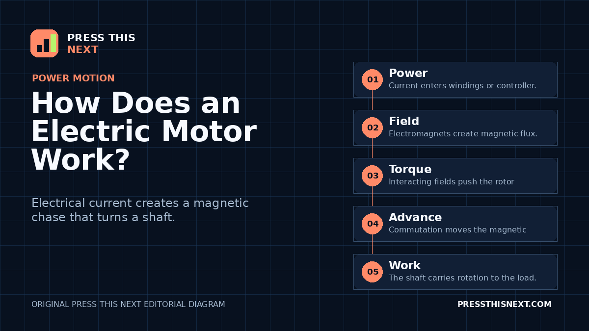 How Does an Electric Motor Work?